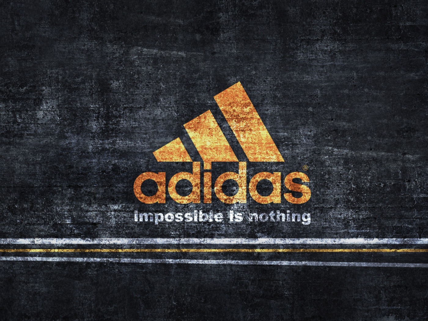 Das Adidas logo Wallpaper 1400x1050