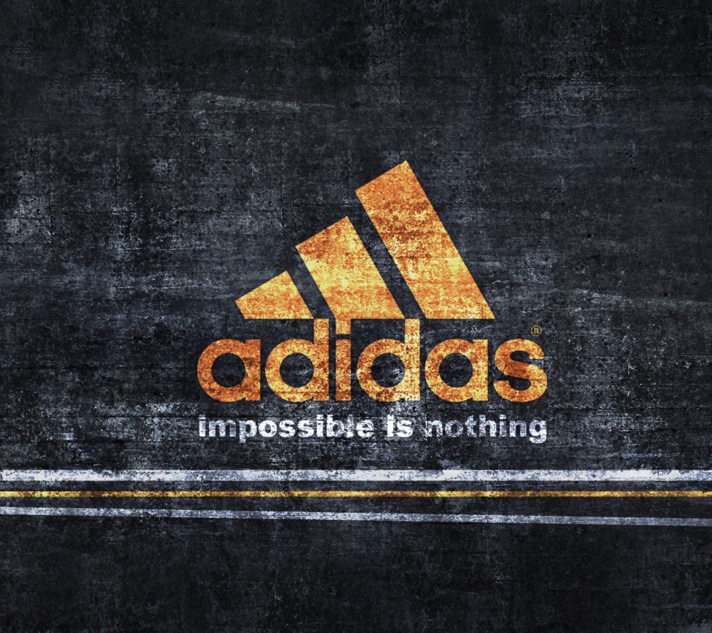 Das Adidas logo Wallpaper 1440x1280