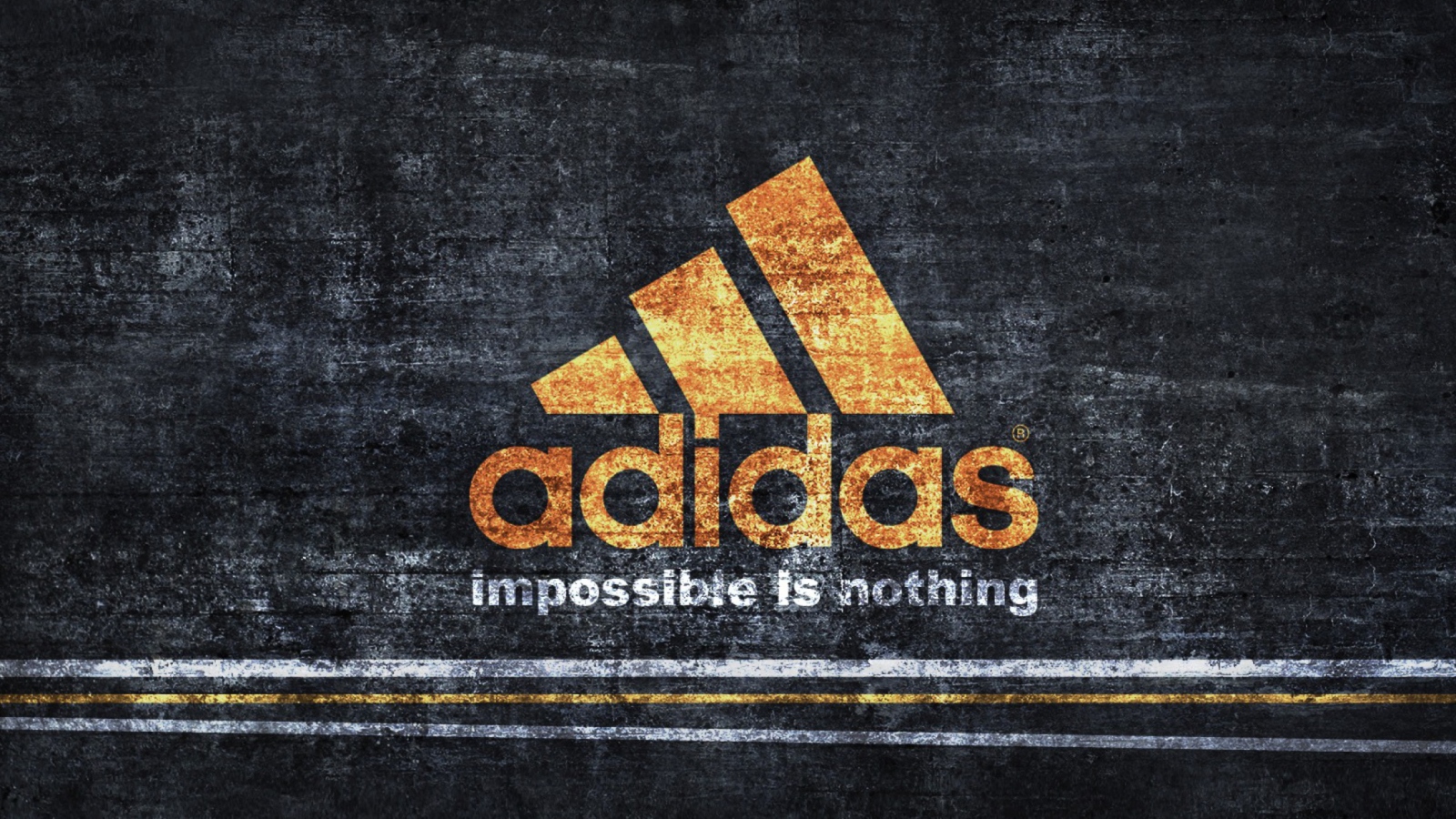 Screenshot №1 pro téma Adidas logo 1600x900