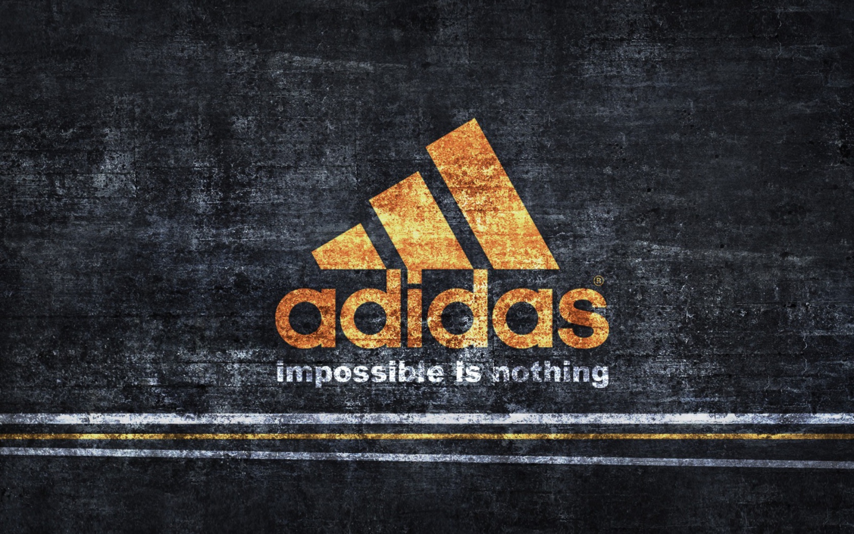 Das Adidas logo Wallpaper 1680x1050