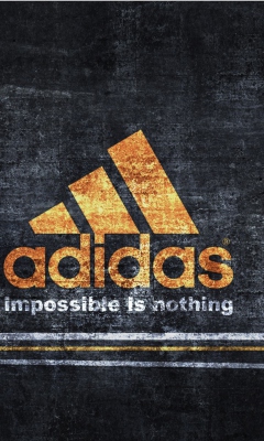 Обои Adidas logo 240x400
