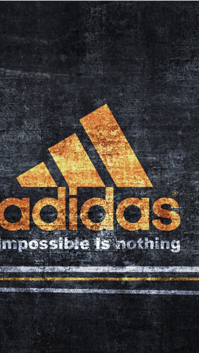 Adidas logo wallpaper 640x1136