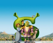 Das Shrek Wallpaper 176x144