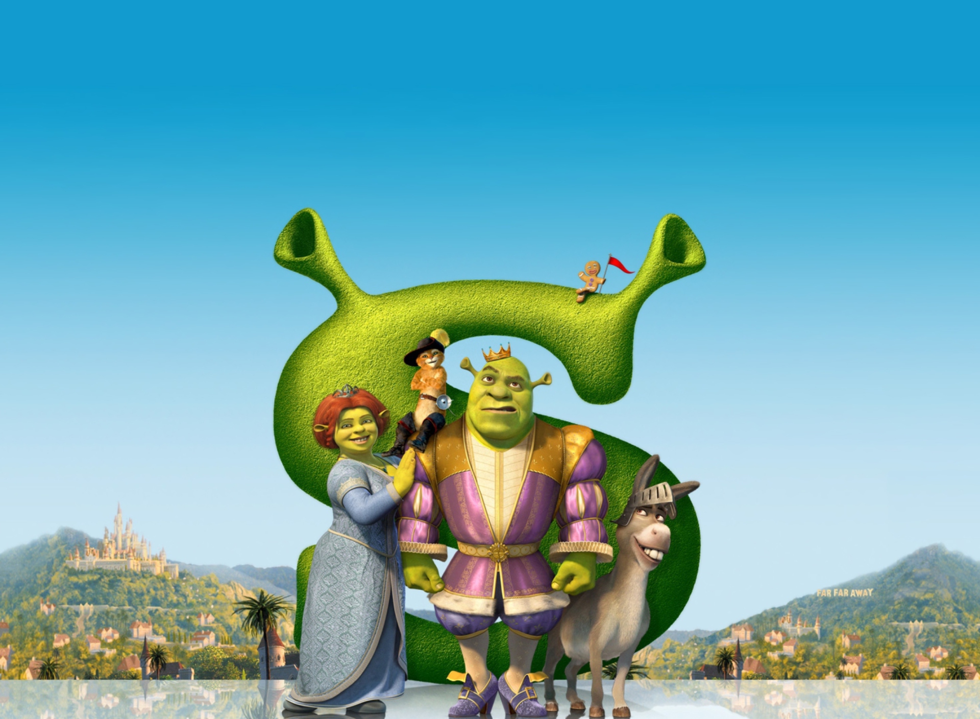 Обои Shrek 1920x1408