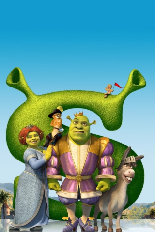 Fondo de pantalla Shrek 320x480