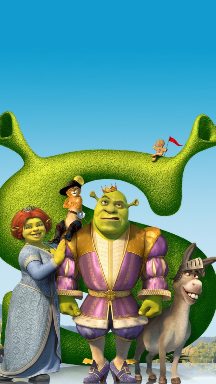 Fondo de pantalla Shrek 750x1334