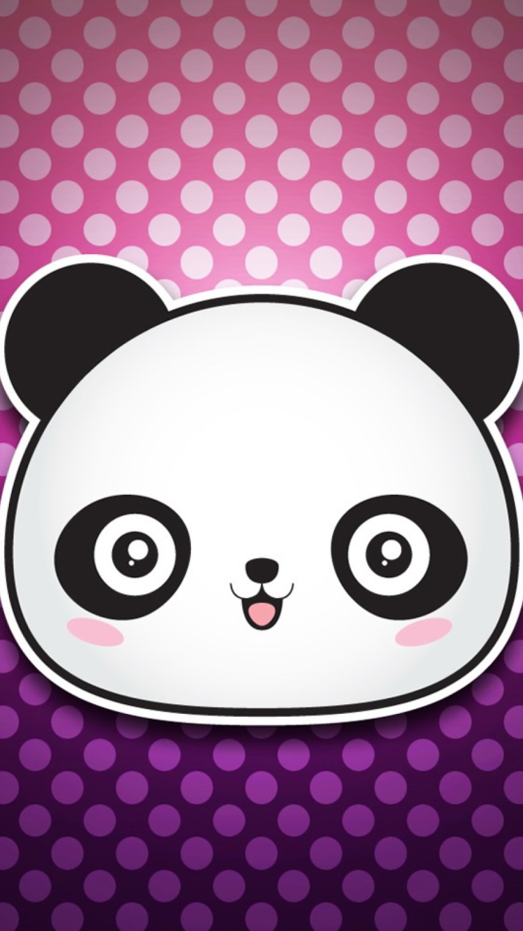 Fondo de pantalla Funny Panda 750x1334