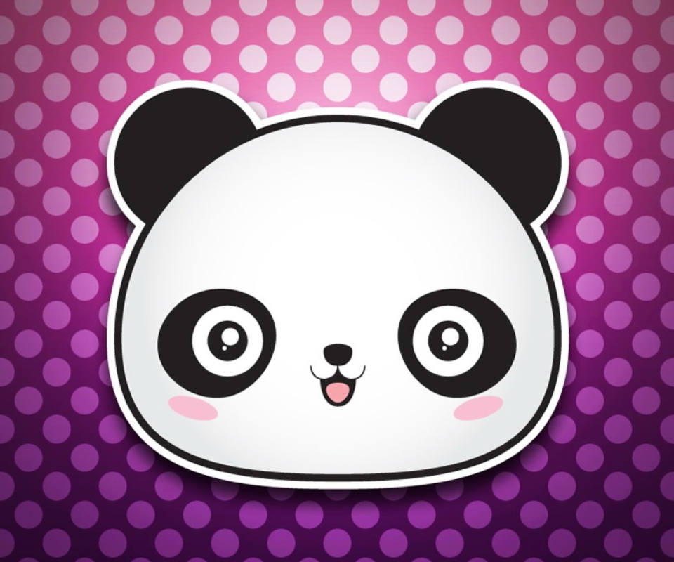 Das Funny Panda Wallpaper 960x800