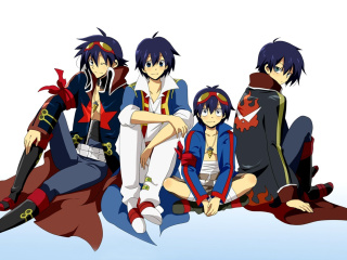 Das Gurren Lagann Wallpaper 320x240