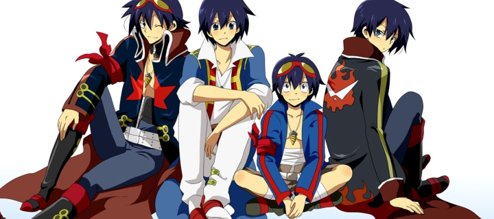 Gurren Lagann screenshot #1 720x320