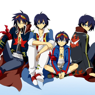 Kostenloses Gurren Lagann Wallpaper für iPad 3