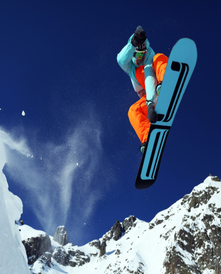 Kostenloses Utah Snowboard Wallpaper für Nokia C5-06