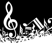 Обои Music Background 176x144