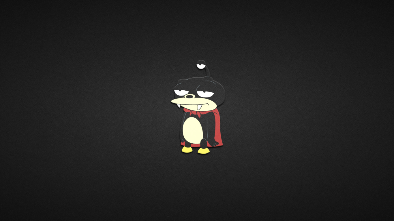 Fondo de pantalla Nibbler Futurama 1366x768