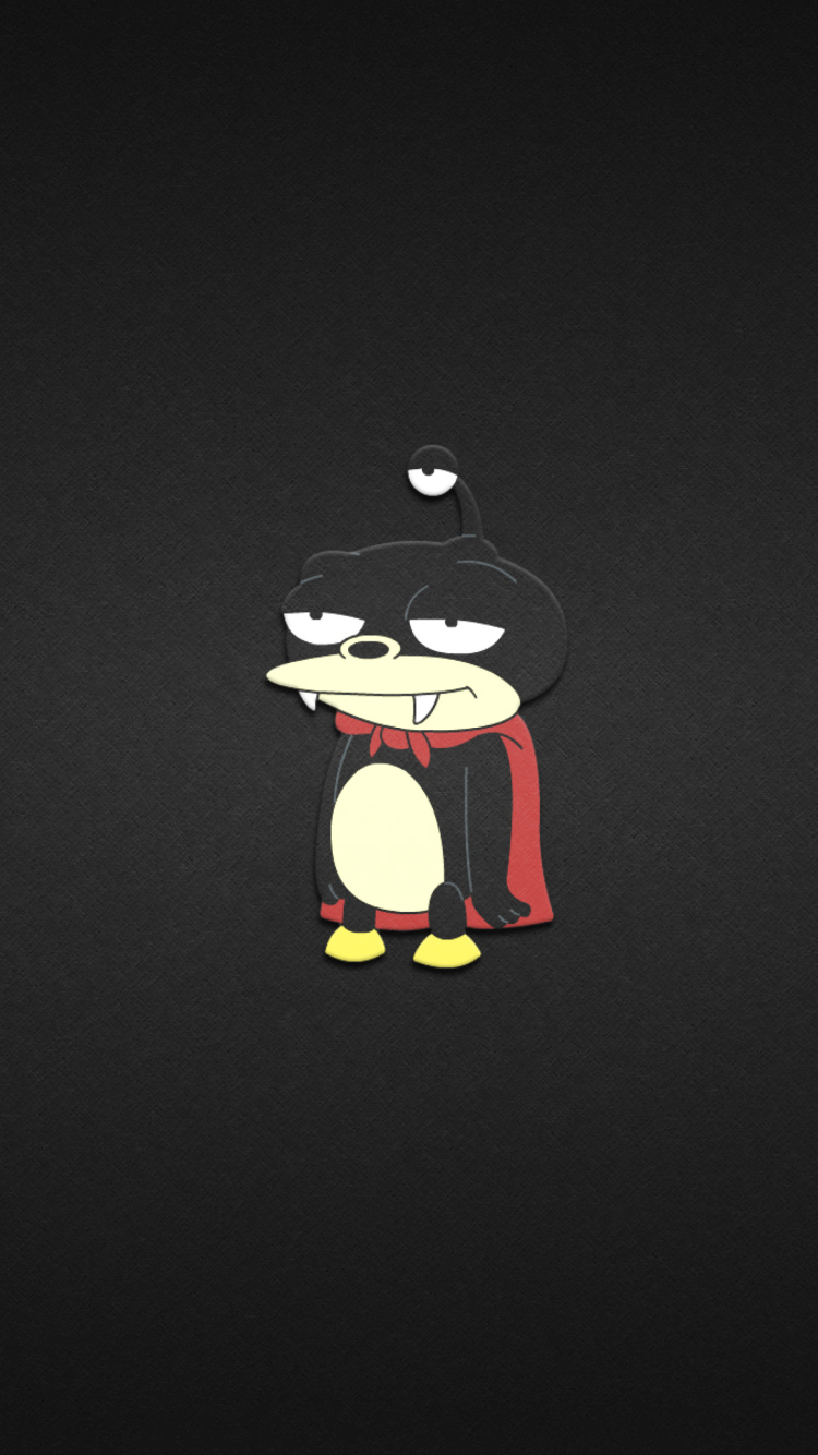 Обои Nibbler Futurama 750x1334