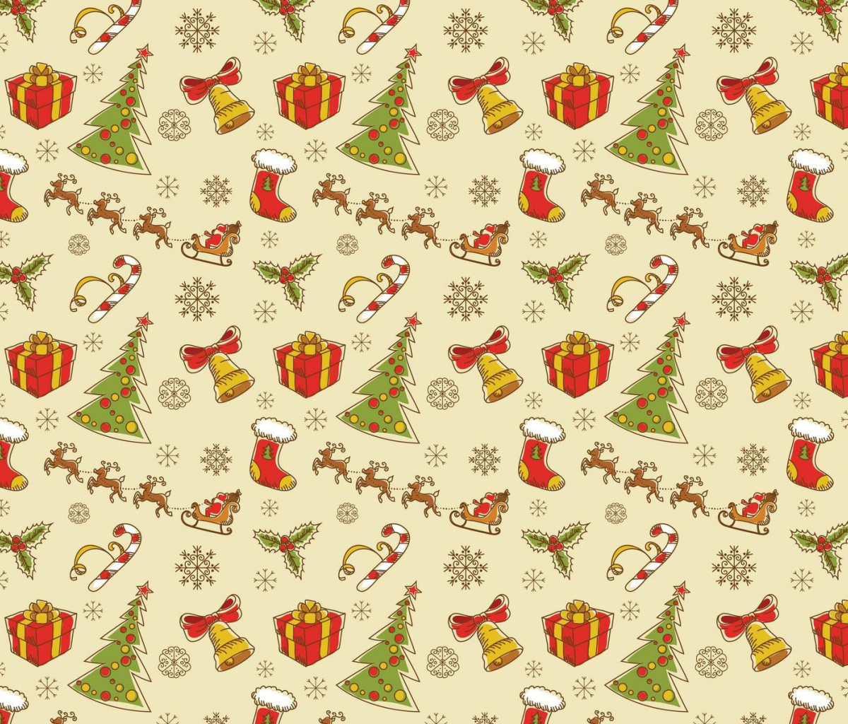 Christmas Gift Boxes Decorations wallpaper 1200x1024