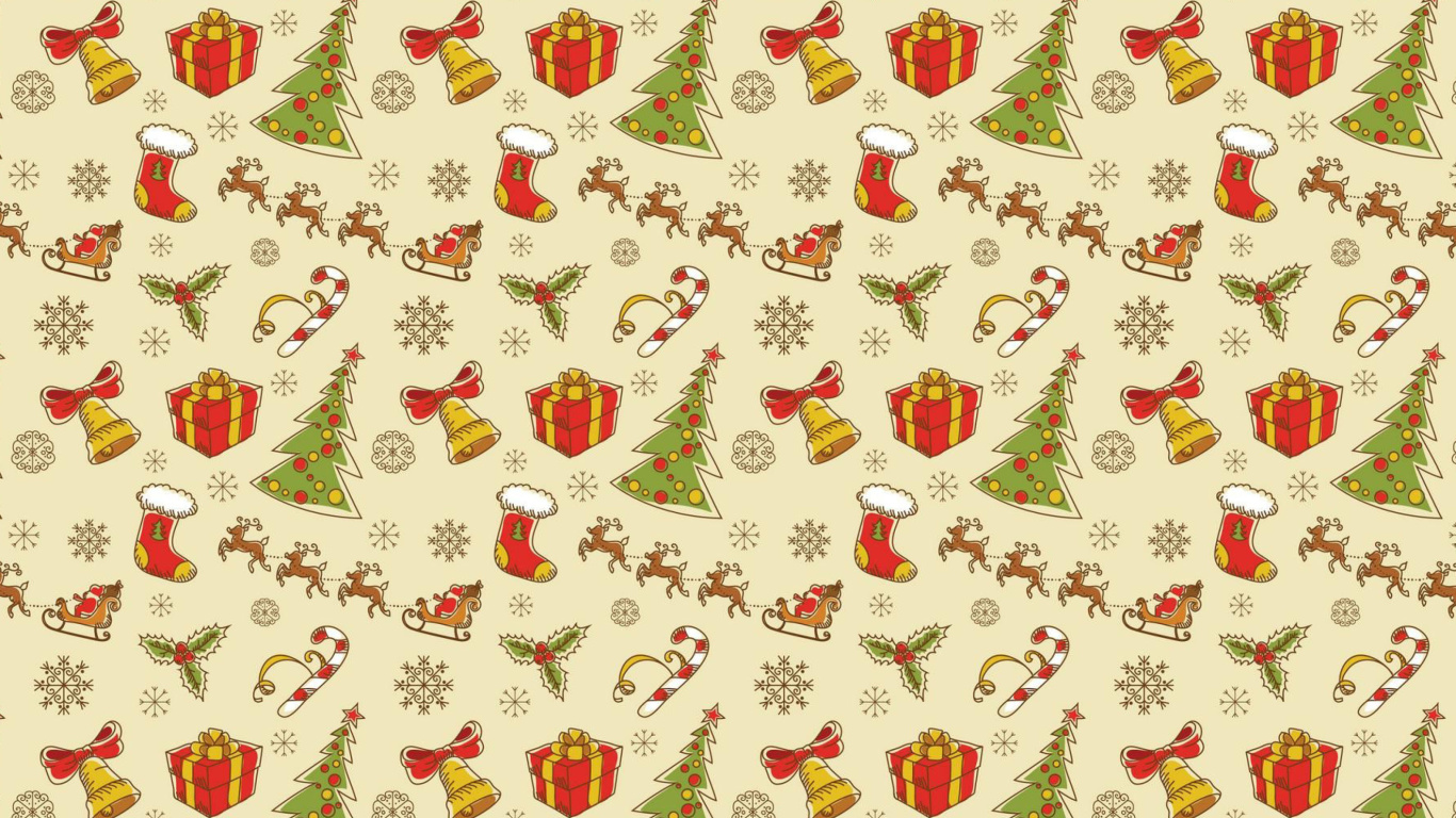 Screenshot №1 pro téma Christmas Gift Boxes Decorations 1366x768
