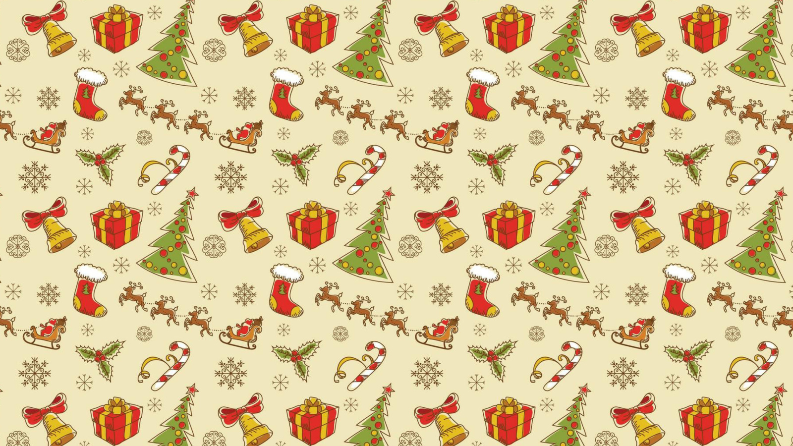 Christmas Gift Boxes Decorations wallpaper 1600x900