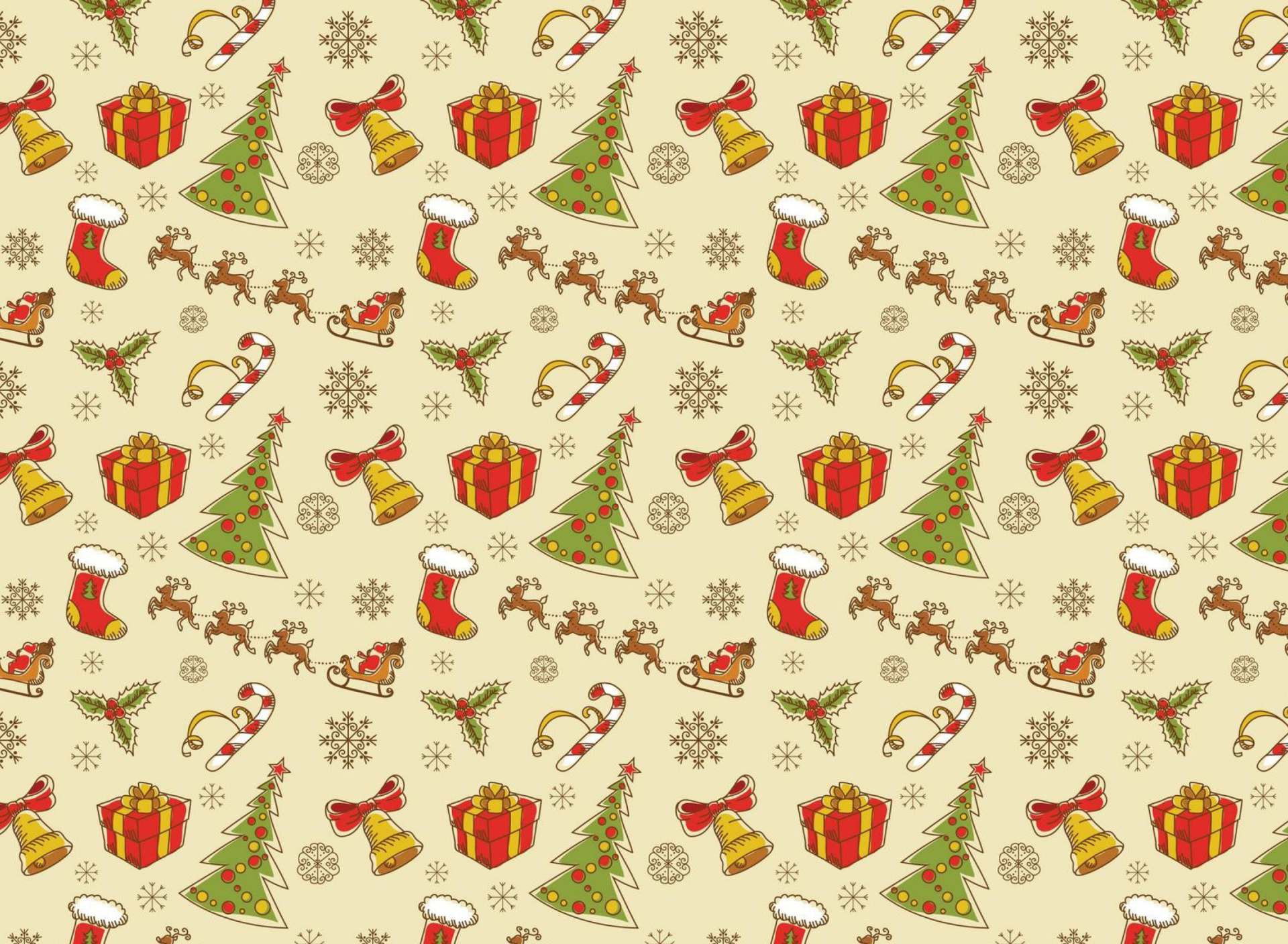 Sfondi Christmas Gift Boxes Decorations 1920x1408