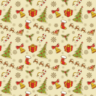 Kostenloses Christmas Gift Boxes Decorations Wallpaper für iPad mini 2