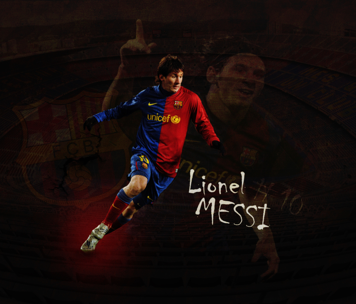 Lionel Messi wallpaper 1200x1024