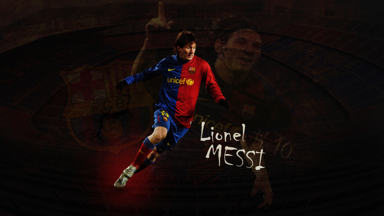 Обои Lionel Messi 1600x900
