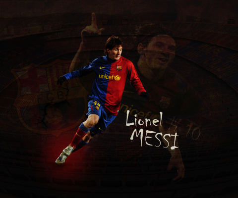 Lionel Messi wallpaper 480x400