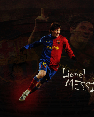 Lionel Messi - Obrázkek zdarma pro Nokia Asha 503
