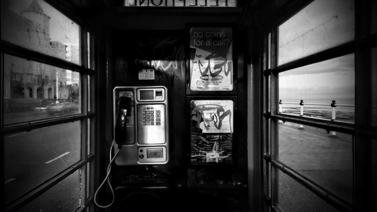 Phone Booth wallpaper 1280x720