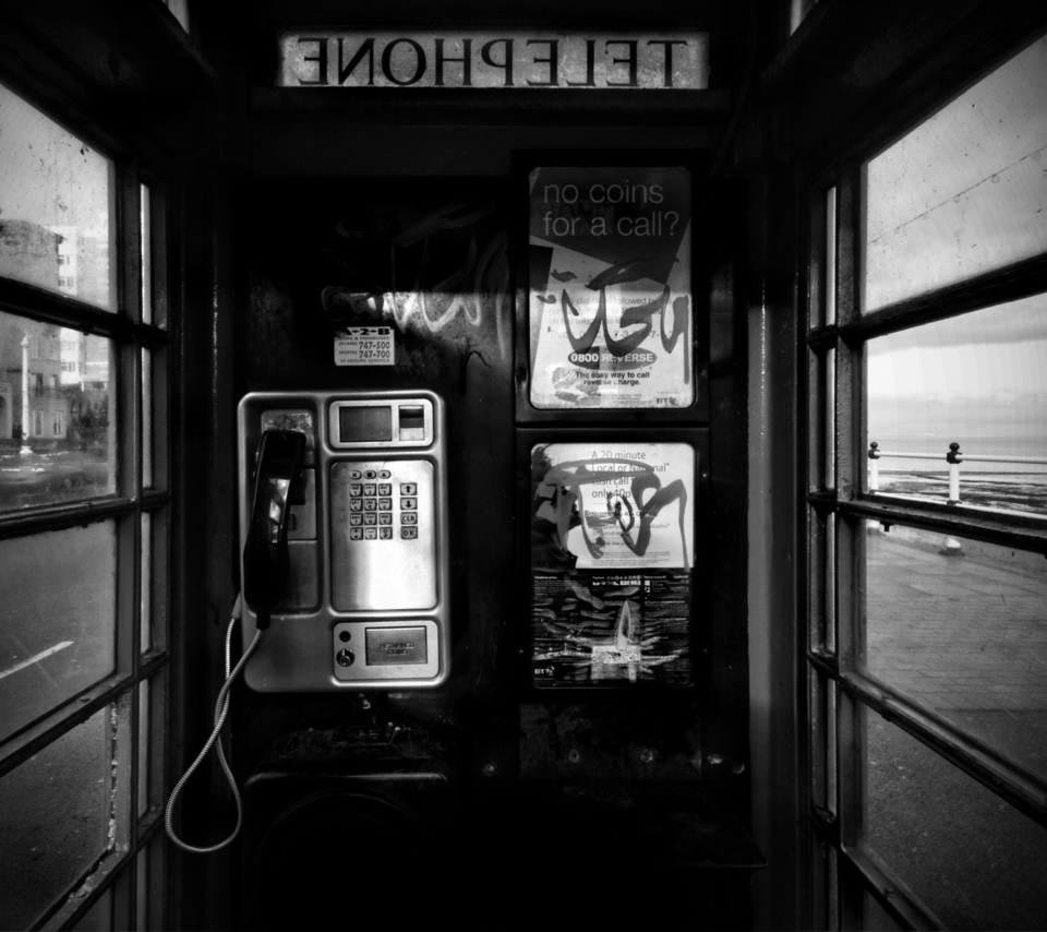 Fondo de pantalla Phone Booth 960x854