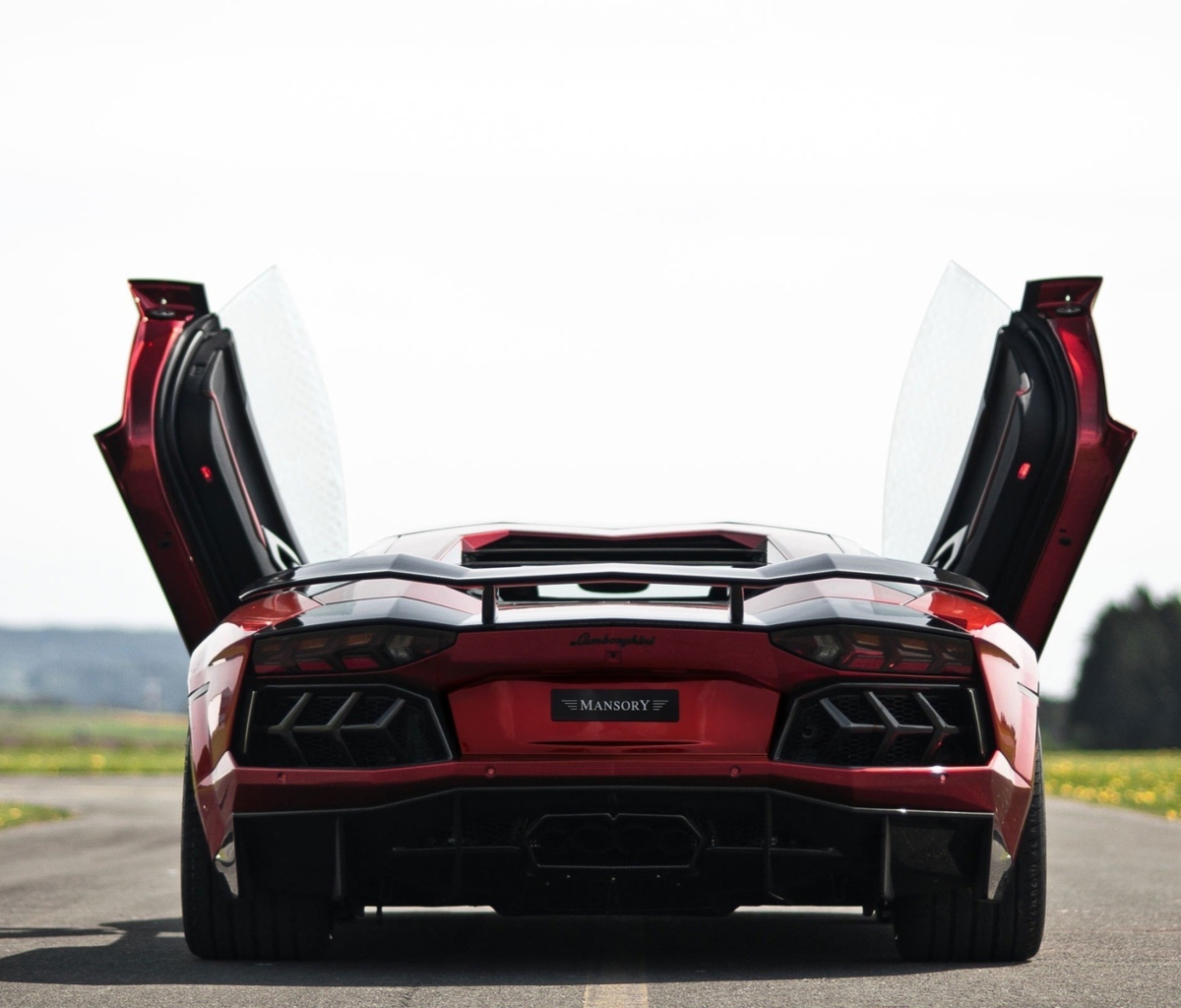 Fondo de pantalla Lamborghini Aventador 1200x1024