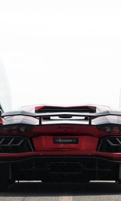 Das Lamborghini Aventador Wallpaper 240x400
