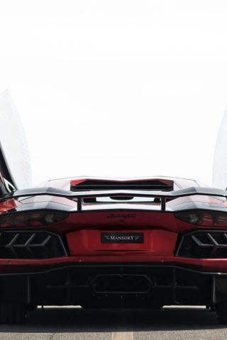 Lamborghini Aventador wallpaper 320x480