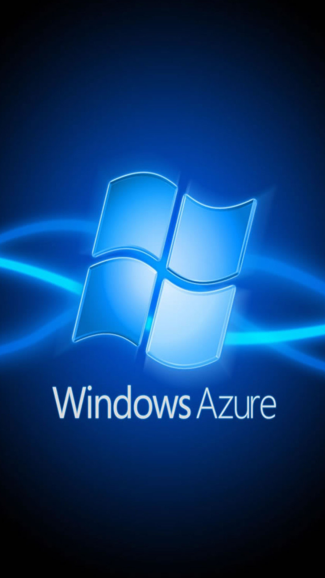Fondo de pantalla Windows Azure Xtreme 1080x1920