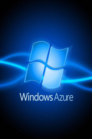 Fondo de pantalla Windows Azure Xtreme 320x480