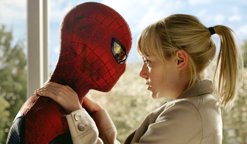 Das Spider Man & Gwen Stacy Wallpaper 1024x600