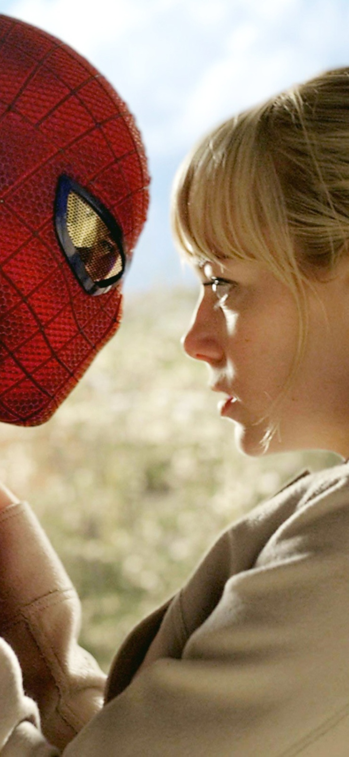 Das Spider Man & Gwen Stacy Wallpaper 1170x2532