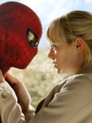 Fondo de pantalla Spider Man & Gwen Stacy 132x176