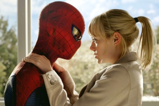 Spider Man & Gwen Stacy - Obrázkek zdarma pro LG Optimus M