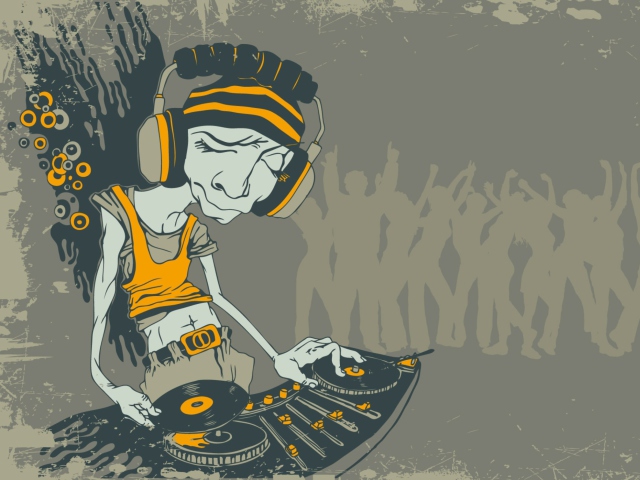 Das Digital Dj Wallpaper 640x480