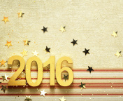 Обои 2016 New year Congratulations 176x144