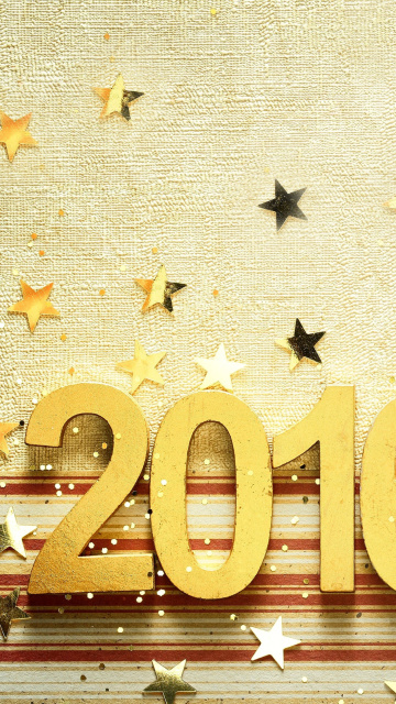 Das 2016 New year Congratulations Wallpaper 360x640