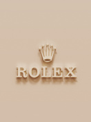 Das Rolex Golden Logo Wallpaper 132x176