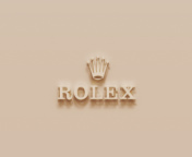 Das Rolex Golden Logo Wallpaper 176x144