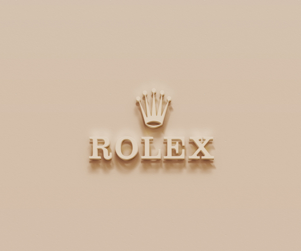 Das Rolex Golden Logo Wallpaper 960x800