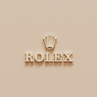 Rolex Golden Logo Picture for iPad Air