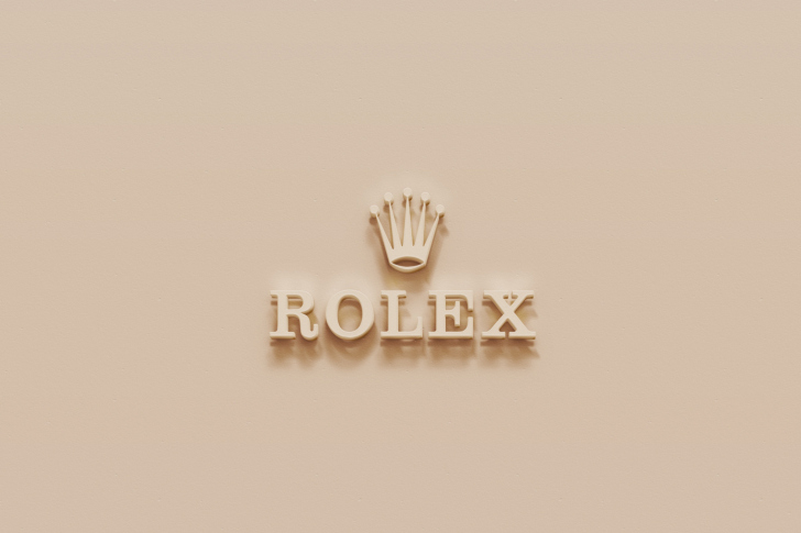 Rolex Golden Logo wallpaper