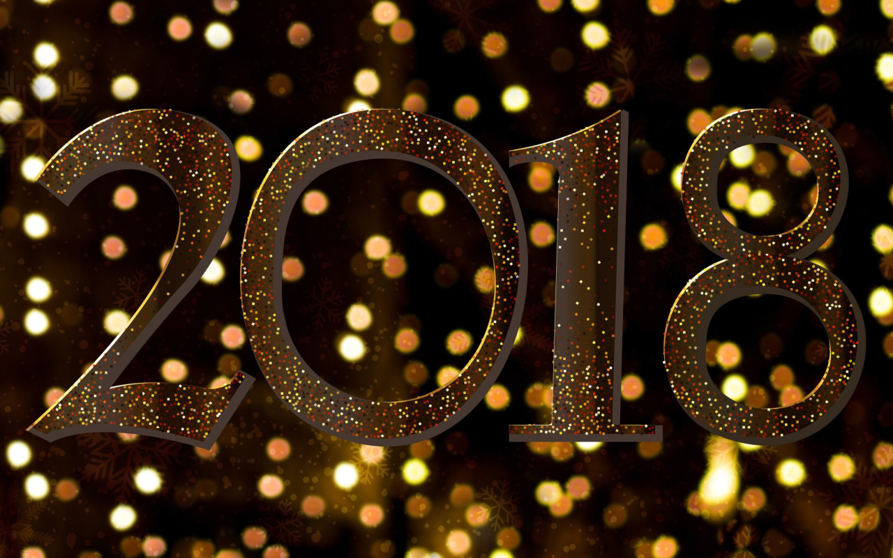 Обои 2018 New Year Texture 1280x800