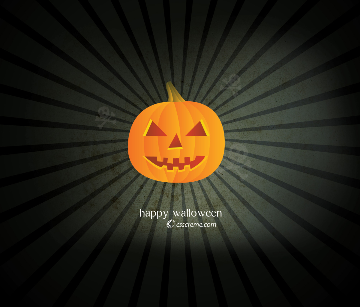 Screenshot №1 pro téma Halloween Pumpkin 1200x1024