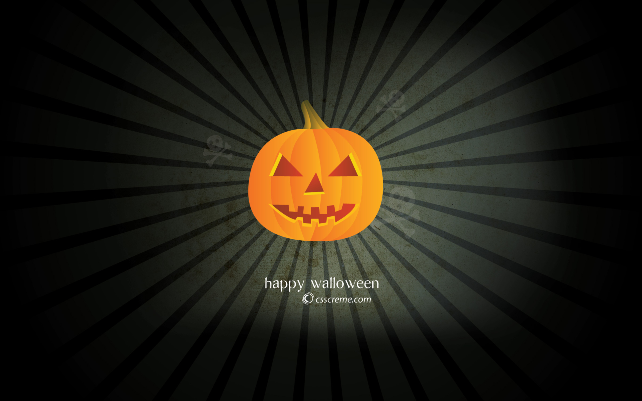 Fondo de pantalla Halloween Pumpkin 2560x1600